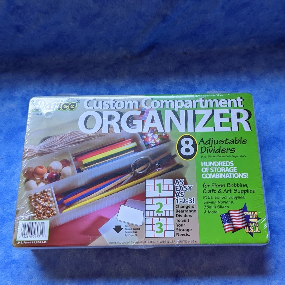 Darice Custom Compartment Organizer